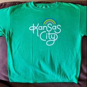 Local custom-made tee by Ampersand Design